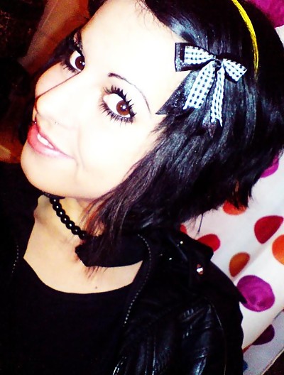 goth chicks party